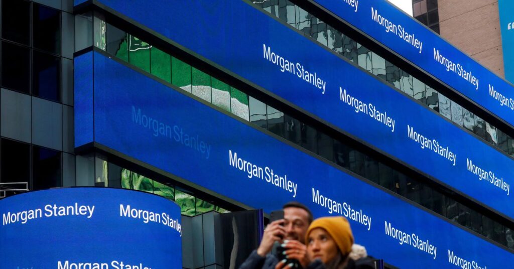 Morgan Stanley profit shrinks as deal slump lingers